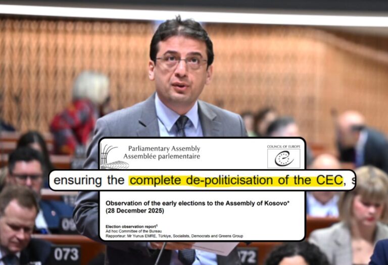 Council of Europe presses Kurti to fully depoliticize the CEC