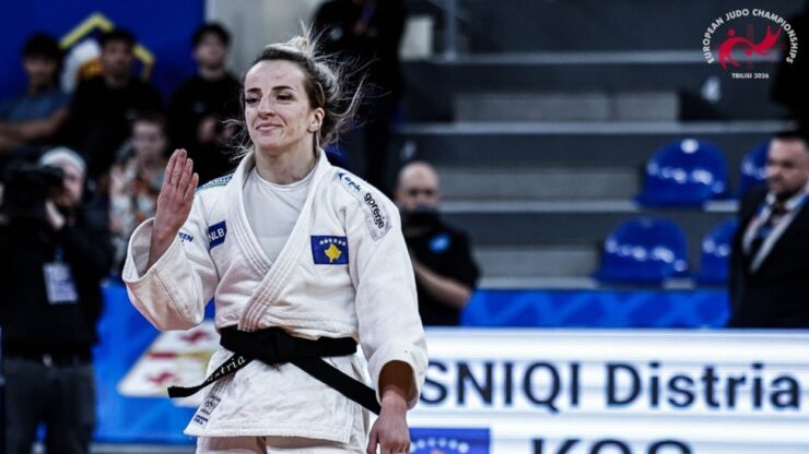 Distria Krasniqi crowned European champion for the fourth time in Tbilisi