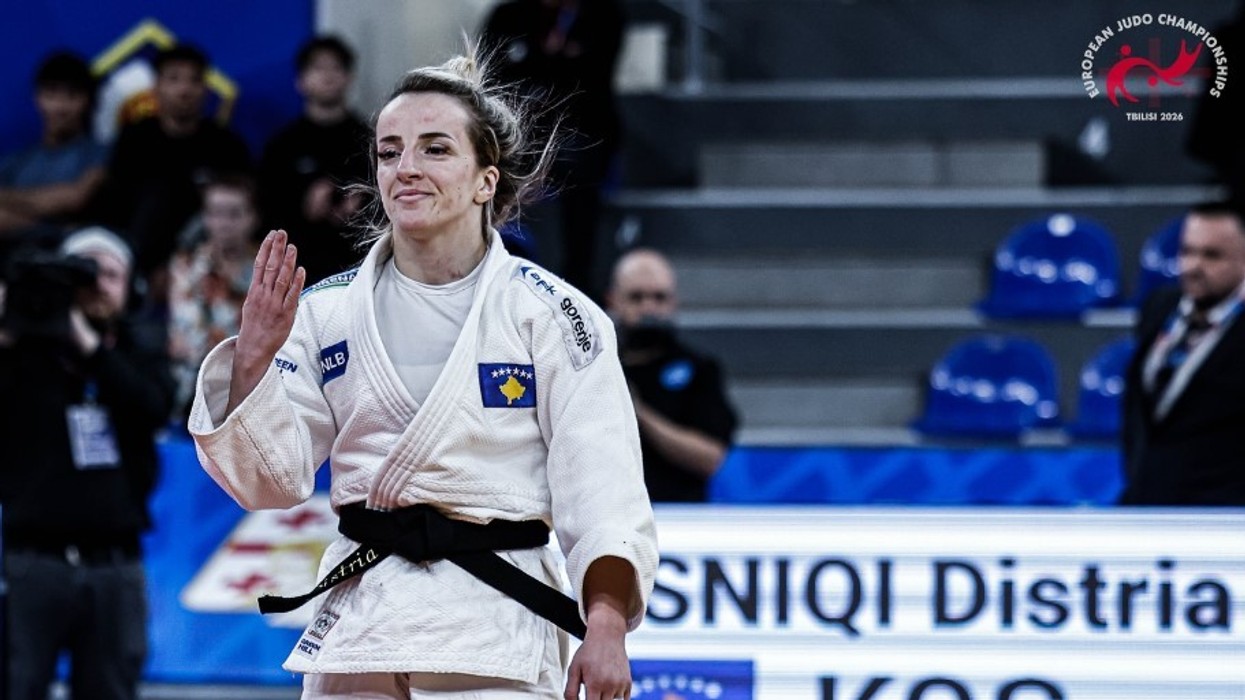 Distria Krasniqi kampione e Evropës për të katërtën herë në Tbilisi