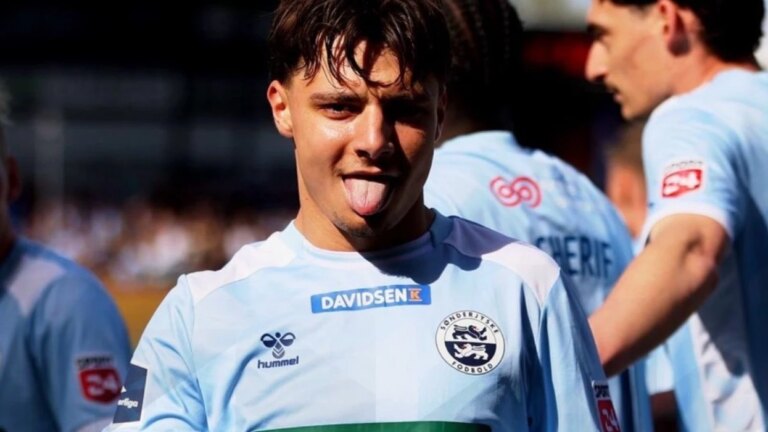 Olti Hyseni shines in Denmark with a goal, an assist and the man-of-the-match award