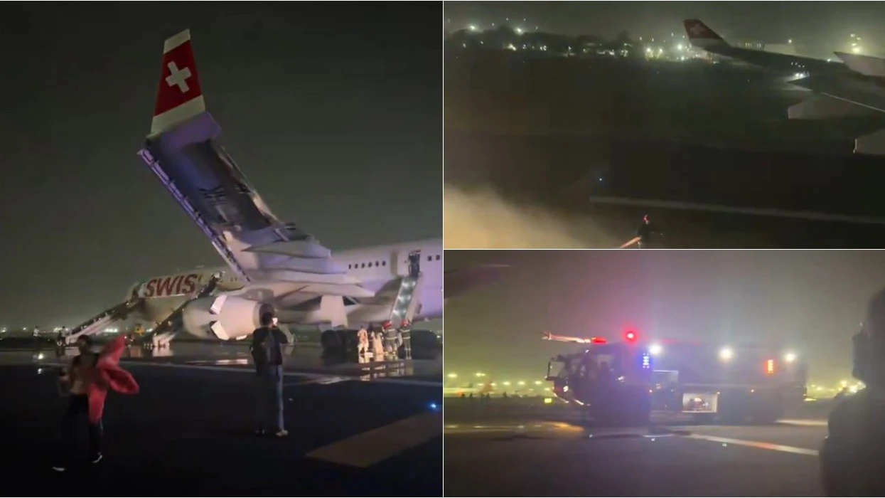 Swiss flight from Delhi to Zurich aborts takeoff after engine problem
