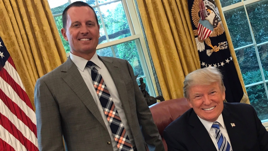 Grenell reagon pas vendimit të Trump