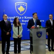 Bekim Sejdiu në konferencë pas marrëveshjes LVV-LDK për kandidaturën presidenciale