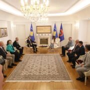 Ceremonia e betimit të anëtarëve të rinj të Komisionit Qendror të Zgjedhjeve në Zyrën e Presidentes