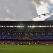 Camp Nou gjatë një ndeshjeje të Barcelonës me Athletic Bilbaon