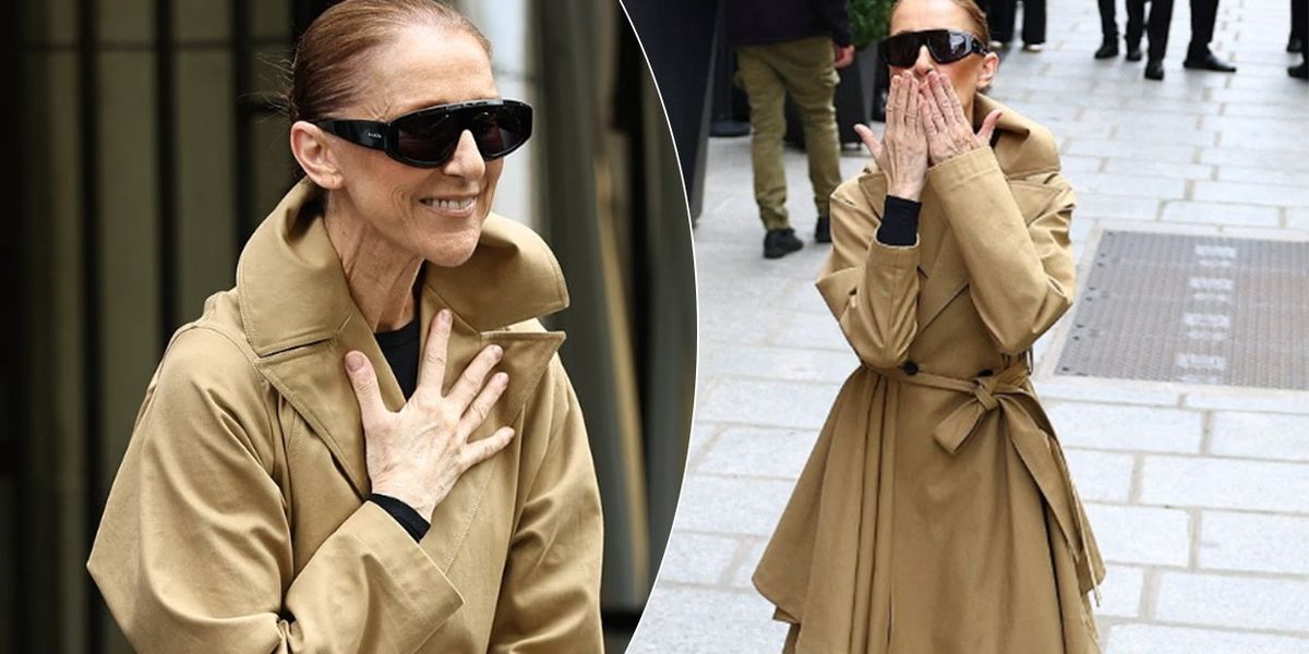 Céline Dion përshëndet fansat në Paris
