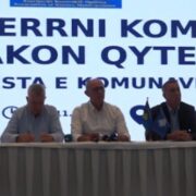 Fotografi editoriale e konferencës së Asociacionit për protestën e 1 shtatorit