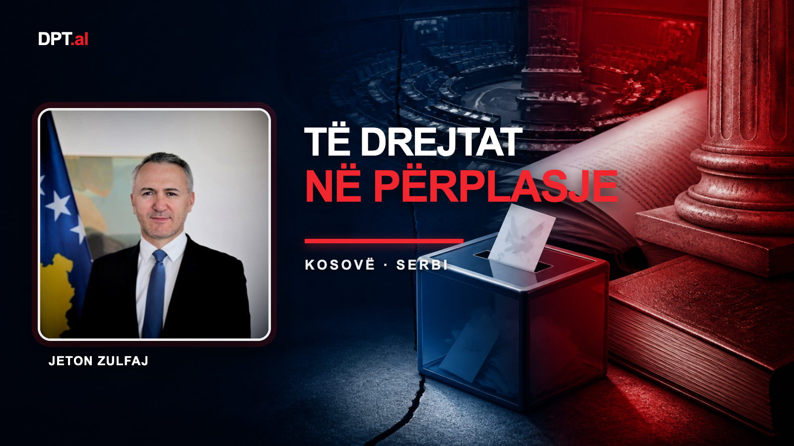 “10 vende, një ministër, veto” – Zulfaj i përgjigjet pretendimit të Beogradit për serbët në Kosovë