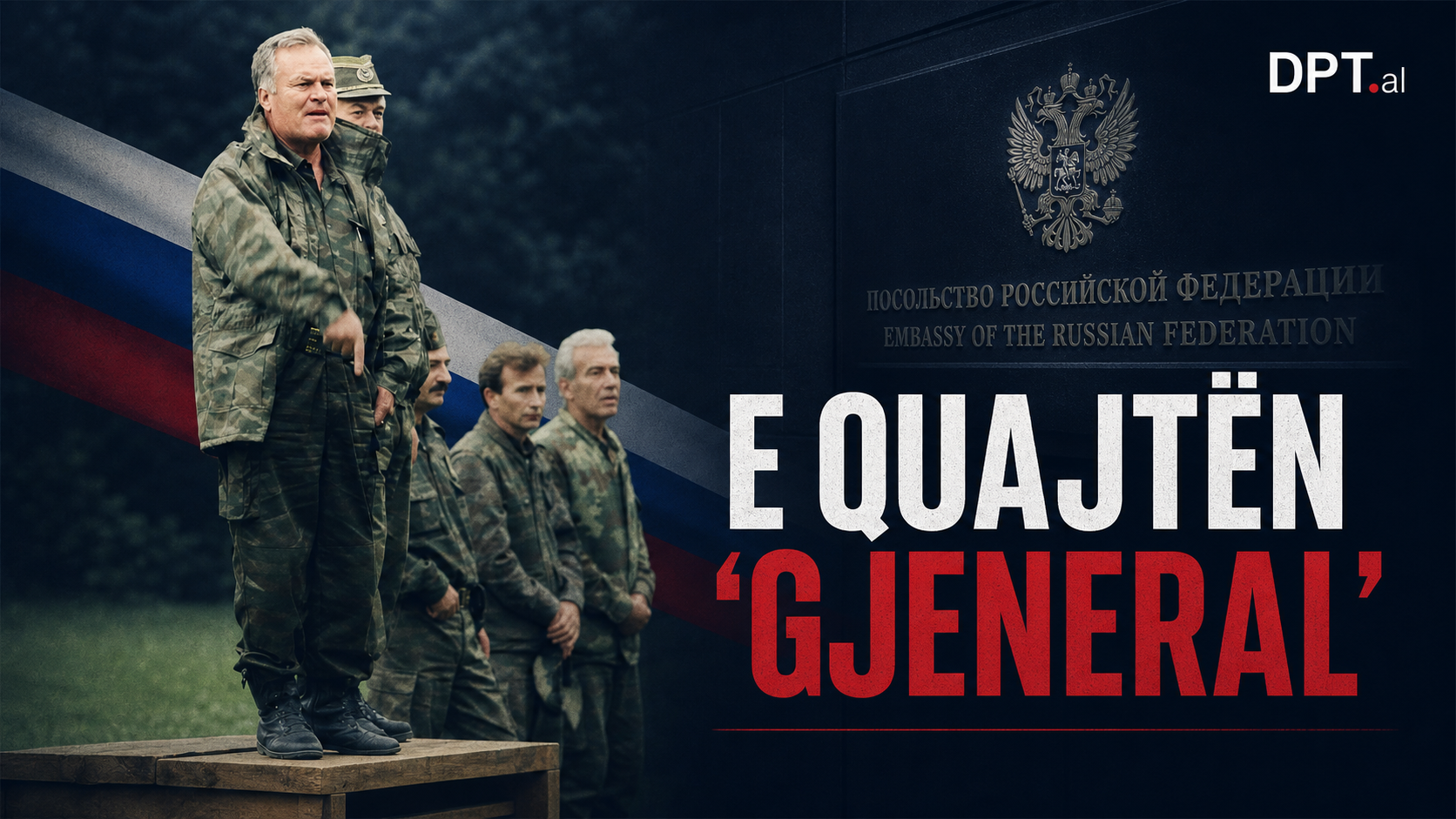 “E quajtën ‘gjeneral’”, Ambasada ruse vajton të dënuarin për gjenocid Ratko Mladiq