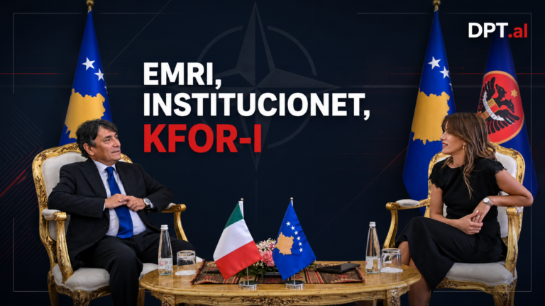 “Presidenti, institucionet dhe KFOR-i”, çfarë u diskutua në takimin Haxhiu–Antonini?