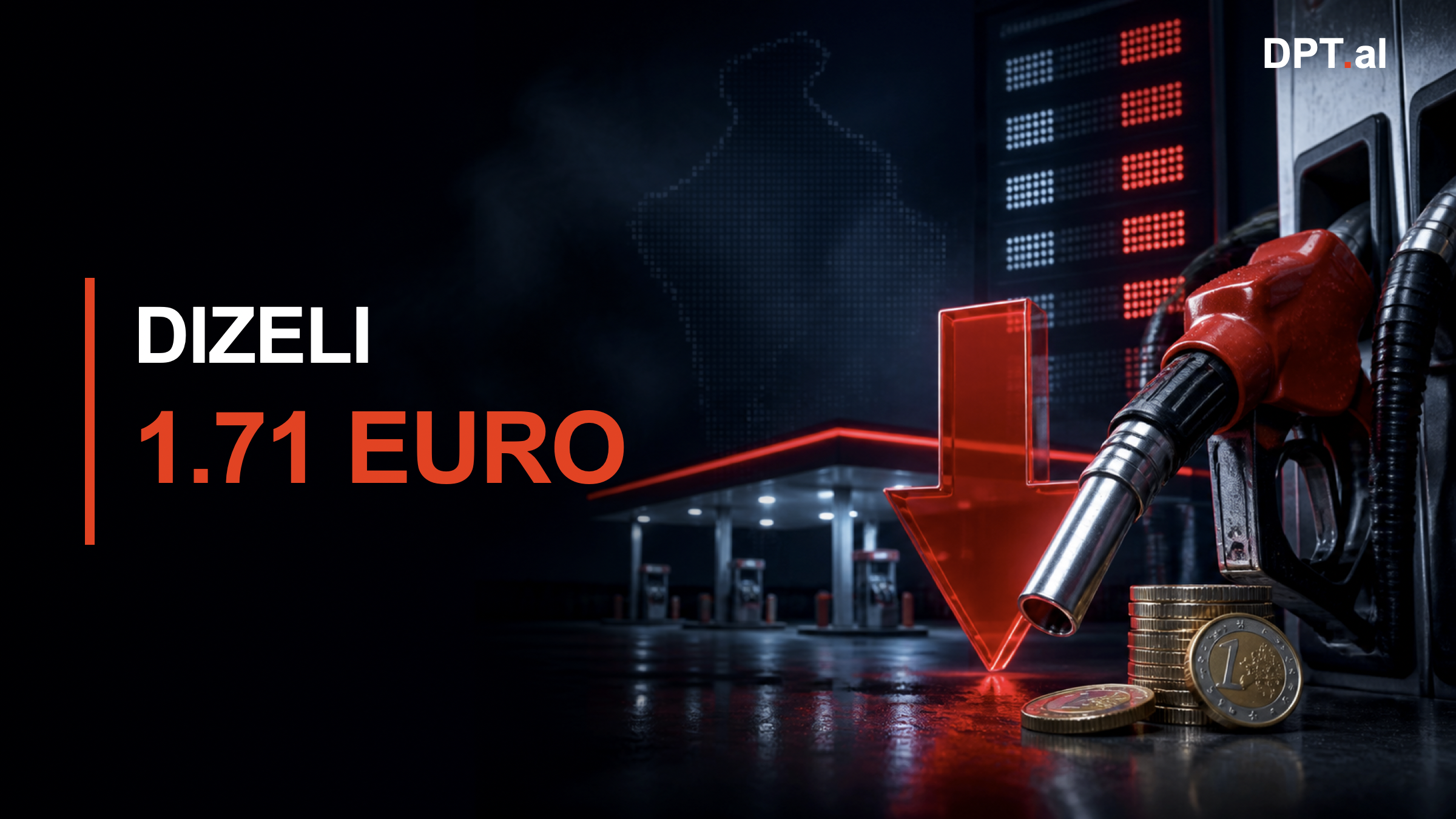 “Nga ora 10:00”: dizeli 1.71 euro, MINTI vendos tavanin e ri të çmimeve