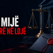 Dizajn editorial simbolik për vendimin mbi shpenzimet ligjore në çështjen Lively-Baldoni