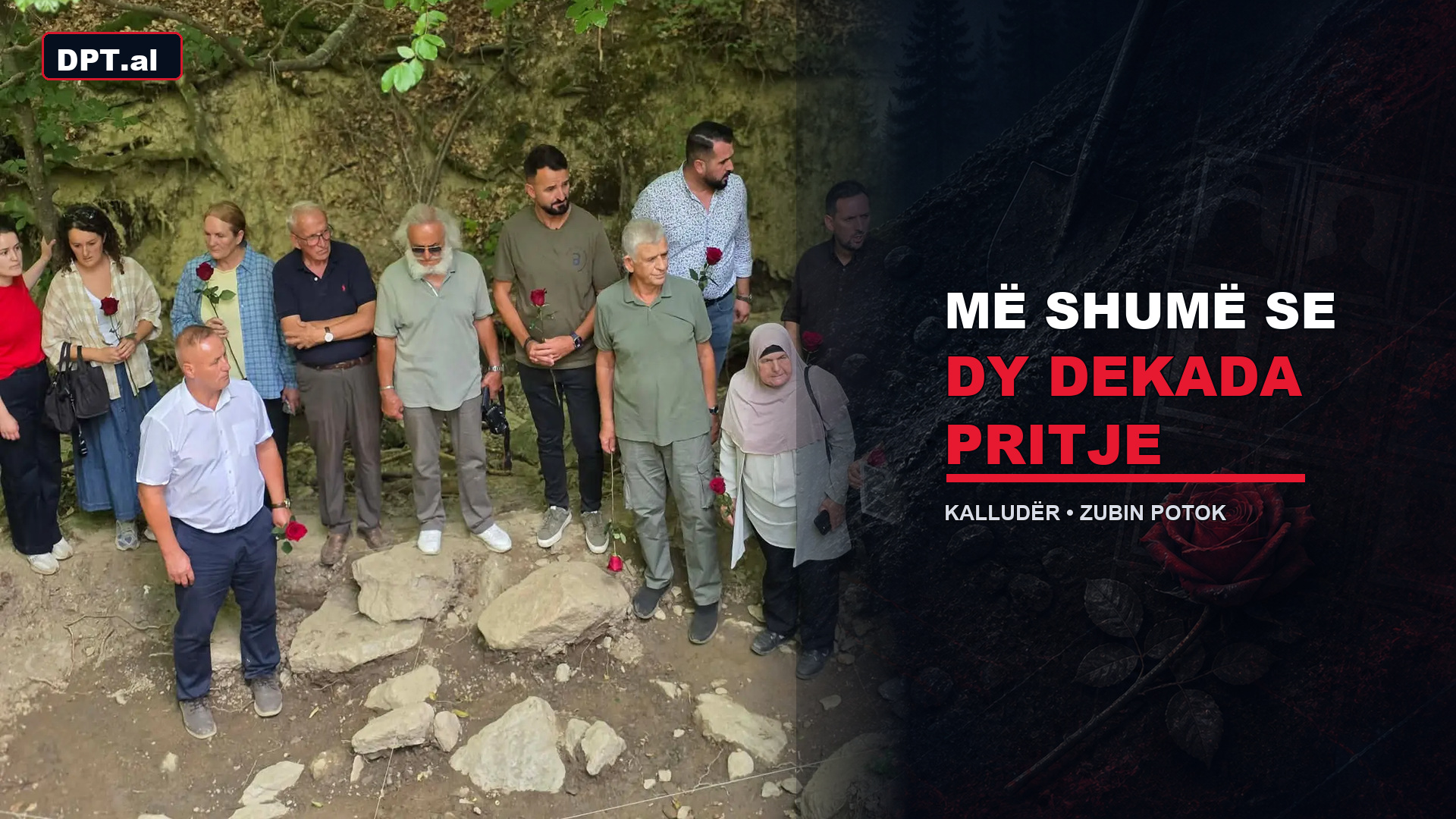 “Më shumë se dy dekada pritje”, familjarët bëjnë homazhe në Kalludër