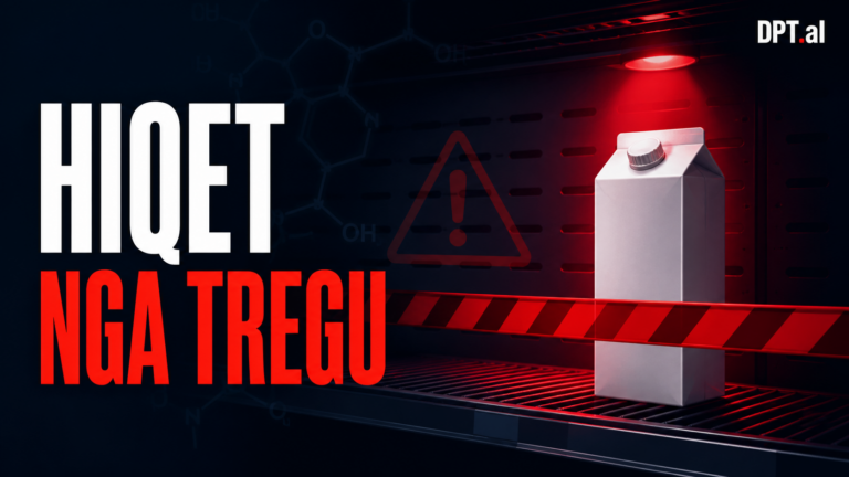 “Hiqet menjëherë nga tregu” – AUV ngre alarmin për qumështin “Land” 3.2%