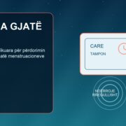 Ilustrim simbolik për sigurinë e tamponëve gjatë notit