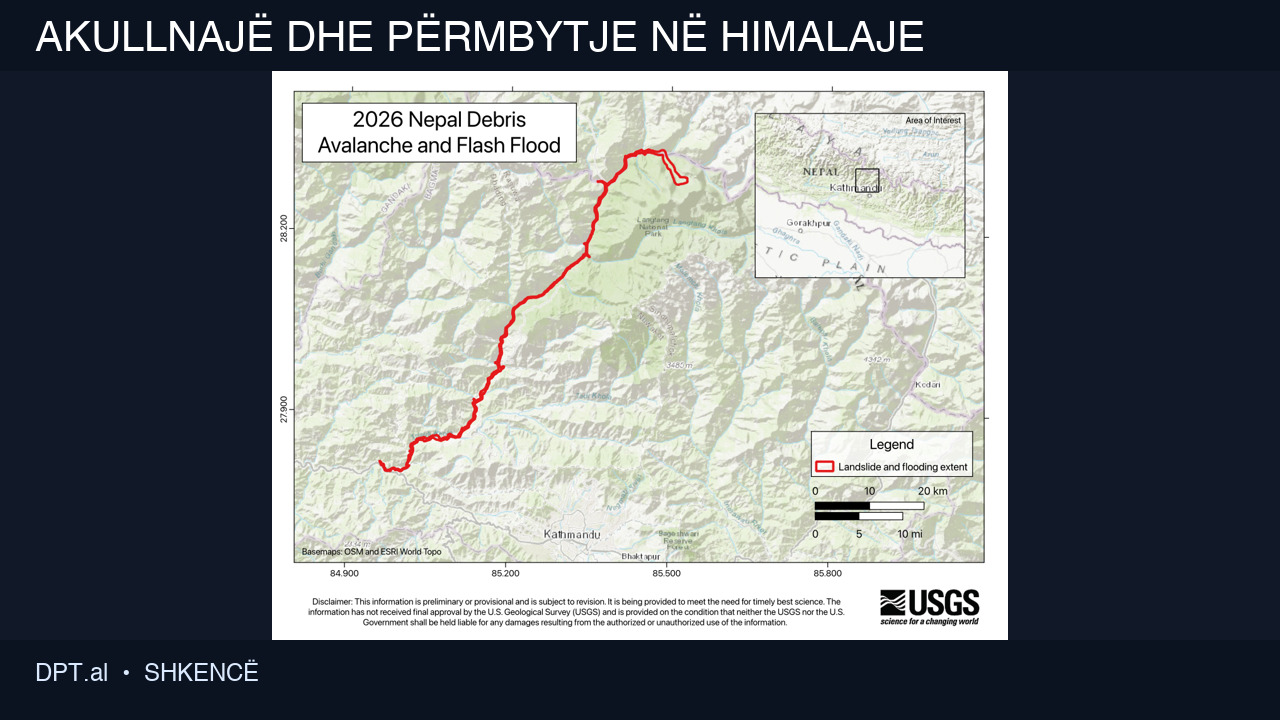 Akullnaja që lëvizi malin: çfarë zbuluan shkencëtarët për katastrofën në Nepal