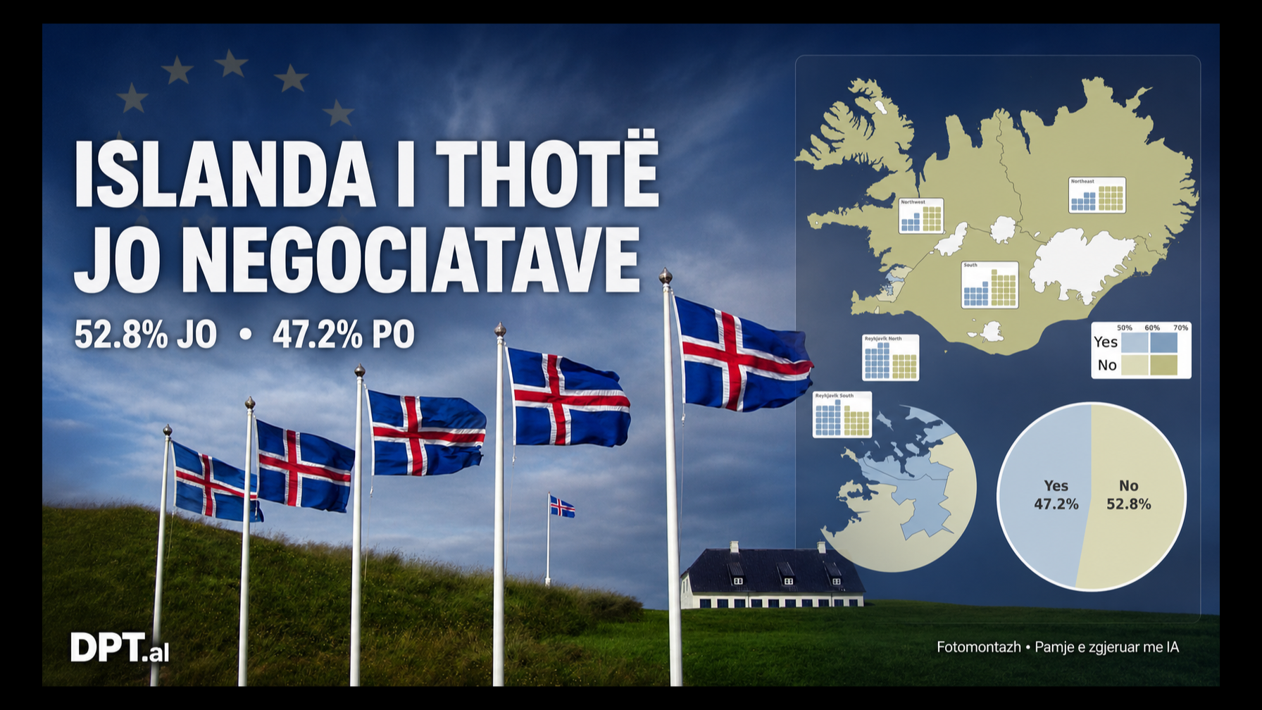Islanda refuzon negociatat me BE-në, Brukseli thotë se respekton votën