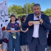 Pjesëmarrës në Marshin për Drejtësi në Gjenevë për personat e zhdukur nga lufta në Kosovë