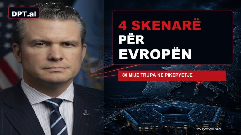 “Katër skenarë për Evropën” – Pentagoni peshon ndryshimet për rreth 80 mijë trupa