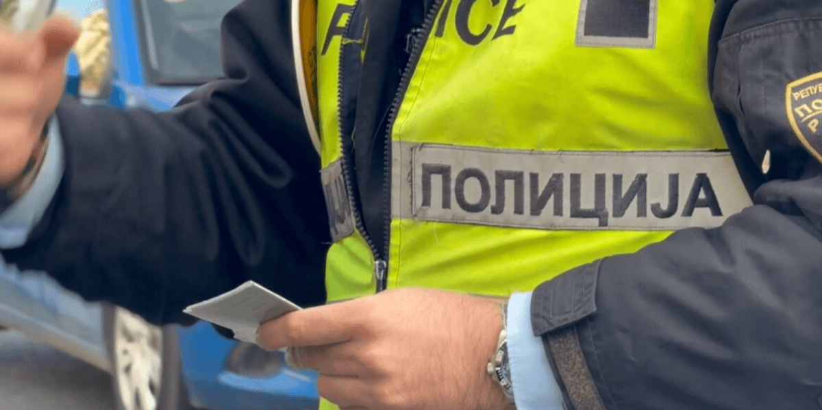 Policia në Maqedoninë e Veriut ndalon 18 shoferë brenda 24 orëve