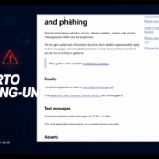Udhëzimi zyrtar britanik për raportimin e email-eve mashtruese