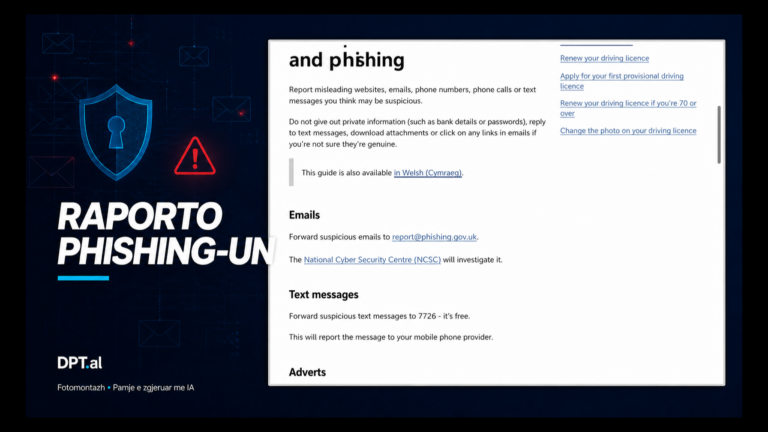 Britania rikujton adresën zyrtare për raportimin e email-eve mashtruese