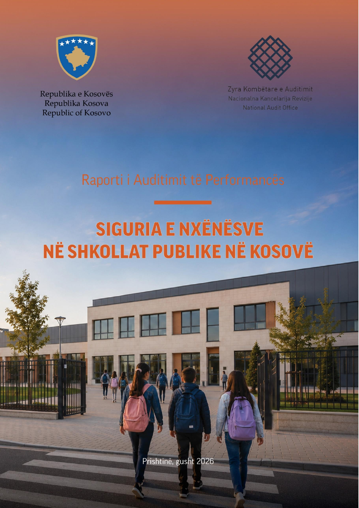 Ballina e raportit zyrtar për sigurinë e nxënësve në shkollat publike