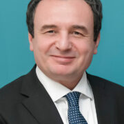 Albin Kurti gjatë një paraqitjeje publike në vitin 2023