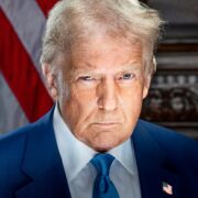 Portreti zyrtar presidencial i Donald Trumpit, realizuar në janar 2025