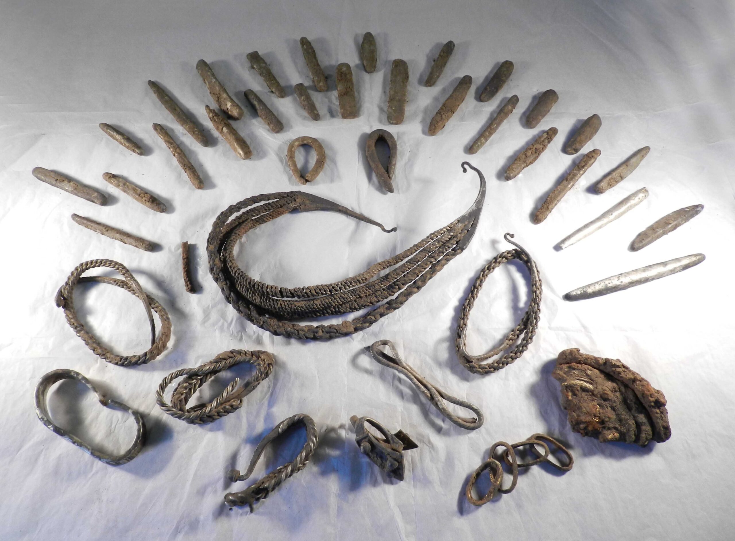 Në oborrin e një shtëpie zbulohet thesari më i madh viking me argjend në Danimarkë