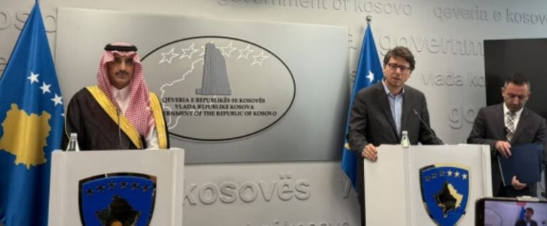 Basha: 12,3 milionë euro nga Fondi Saudit për Smrekonicë–Mitrovicë