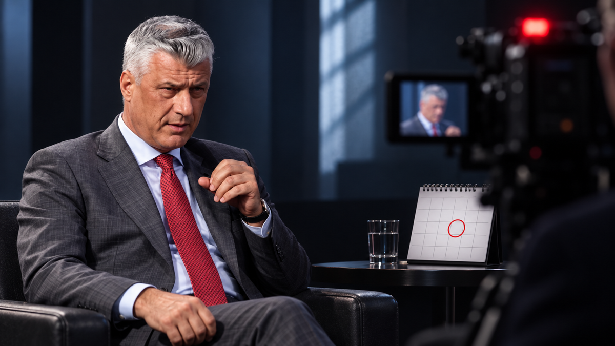 Thaçi del sonte në intervistën e fundit para vendimit — kush e transmeton?