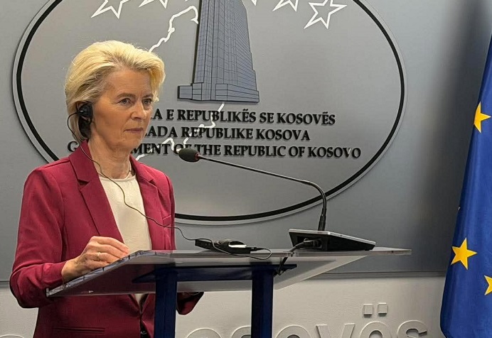 Von der Leyen: Për kandidaturën e Kosovës duhen bindur 27 shtetet
