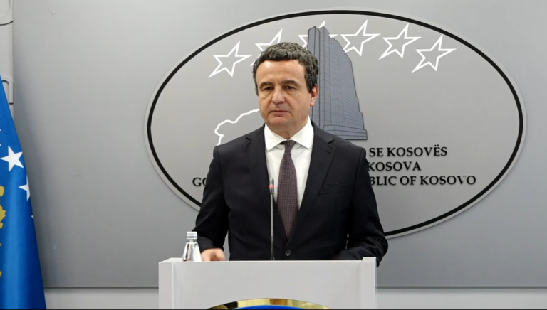 Kurti: Bisedimet për Specialen dhe Presidentin t’i bëjmë mes partive